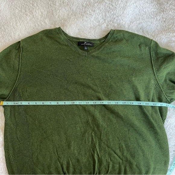 MARC ANTHONY Green Cotton Crew Neck Sweater SZ XL - Picture 3 of 5
